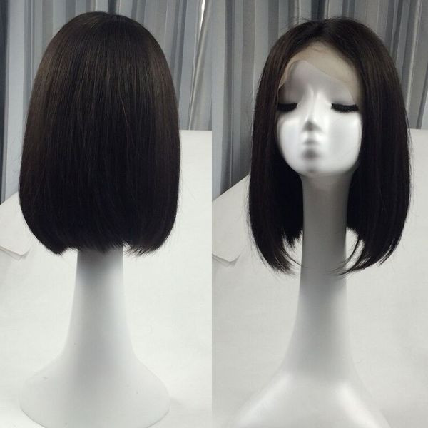 kisshair 13x4 фронта шнурка девственницы человеческих волос парики короткие боб парик шелковистой прямой стиль средняя часть 8 10 12 14 дюйм, Black;brown
kisshair 13x4 фронта шнурка девственницы человеческих волос парики короткие боб парик шелковистой прямой стиль средняя часть 8 10 12 14 дюйм, Black;brown