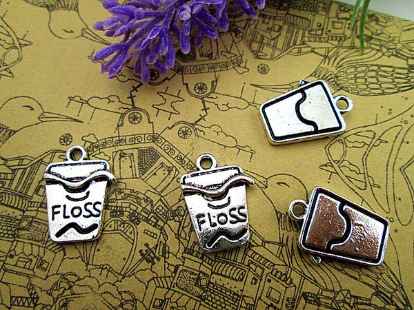 30pcs--dental floss charms silver tone mediation ental hygenists charms pendants 16mm x 12mm, Bronze;silver
30pcs--dental floss charms silver tone mediation ental hygenists charms pendants 16mm x 12mm, Bronze;silver