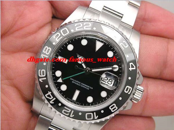 new fashion luxury stainless steel bracelet new mens ss ii ceramic bezel, new 116710 polished 40mm automatic mechanical man watch wristwatch, Slivery;brown
new fashion luxury stainless steel bracelet new mens ss ii ceramic bezel, new 116710 polished 40mm automatic mechanical man watch wristwatch, Slivery;brown