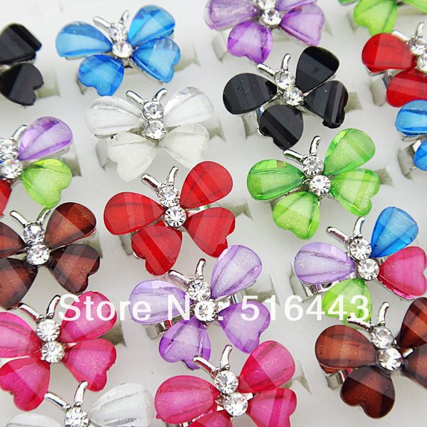 charms 30pcs czech rhinestones crystal resin fashion women girls silver plated butterfly rings wholesale jewelry lots a-782, Golden;silver
charms 30pcs czech rhinestones crystal resin fashion women girls silver plated butterfly rings wholesale jewelry lots a-782, Golden;silver