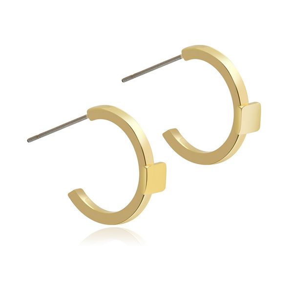 2017 summer yc women's basic copper plated 14 k gold stud earrings creative semicircle openings stud jewelry delicate earrings
2017 summer yc women's basic copper plated 14 k gold stud earrings creative semicircle openings stud jewelry delicate earrings