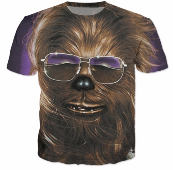 fashion mens/womens chewbacca t-shirt summer style funny 3d print casual t-shirt s---5xl aa430, White;black
fashion mens/womens chewbacca t-shirt summer style funny 3d print casual t-shirt s---5xl aa430, White;black