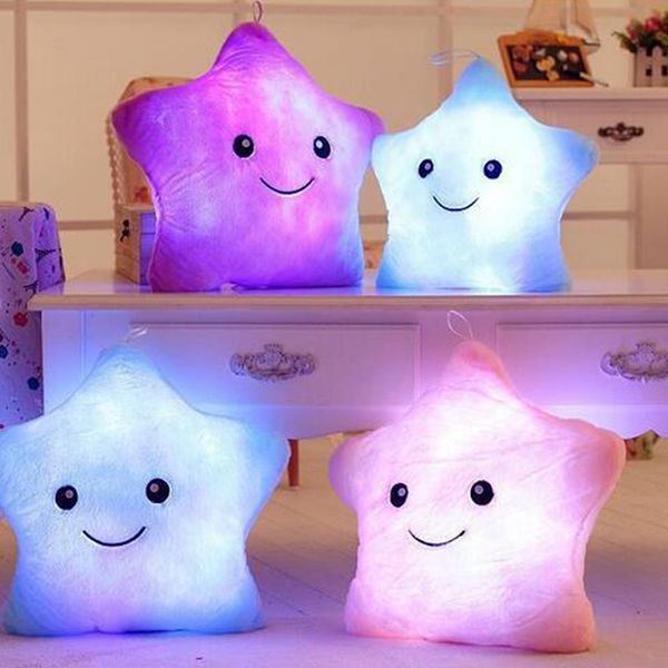 wholesale- led star luminous kids pillow 35cm stuffed soft plush glow cushion colorful flashing pillow lovely toys for girls
wholesale- led star luminous kids pillow 35cm stuffed soft plush glow cushion colorful flashing pillow lovely toys for girls