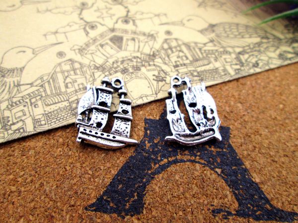 60pcs sail boat charms, silver tone pirate ship charms pendants 20x15mm, Bronze;silver
60pcs sail boat charms, silver tone pirate ship charms pendants 20x15mm, Bronze;silver