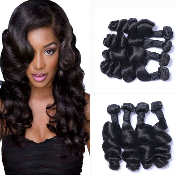 Peruvian Human Remy Virgin Hair Loose Wave Hair Weaves Natural Color 100g/bundle Double Wefts 4Bundles/lot Hair Extensions
Peruvian Human Remy Virgin Hair Loose Wave Hair Weaves Natural Color 100g/bundle Double Wefts 4Bundles/lot Hair Extensions