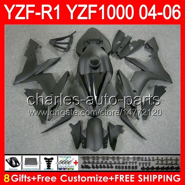 8gift matte black body for yamaha yzf r1 04 05 06 yzf r1 04 06 93no137 yzf 1000 yzf r 1 yzf1000 yzfr1 2004 2005 matte black 2006 fairing
8gift matte black body for yamaha yzf r1 04 05 06 yzf r1 04 06 93no137 yzf 1000 yzf r 1 yzf1000 yzfr1 2004 2005 matte black 2006 fairing