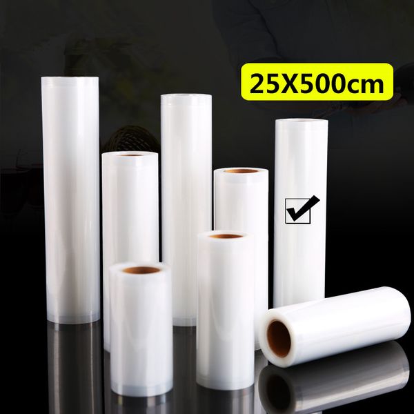 25x500cm long roll line embossing vacuum cooked food saver storing packaging bag meat snacks dry fruit beans storage sealing plastic package
25x500cm long roll line embossing vacuum cooked food saver storing packaging bag meat snacks dry fruit beans storage sealing plastic package