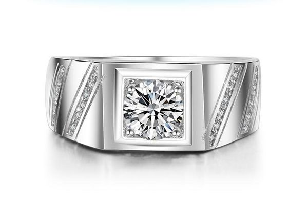 zhf jewelry men's women's silver round simulated diamond with cz side stone ring size 7 - 12, Golden;silver
zhf jewelry men's women's silver round simulated diamond with cz side stone ring size 7 - 12, Golden;silver