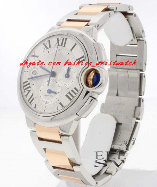 fashion luxury wristwatch brand new 44mm 2tone pink gold steel chrono watch w6920075 watch with box mens watches, Slivery;brown
fashion luxury wristwatch brand new 44mm 2tone pink gold steel chrono watch w6920075 watch with box mens watches, Slivery;brown