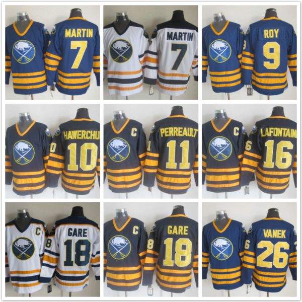 Buffalo Sabres Sabres 7 Rick Martin #9 derek roy 10 Christian Ehrhoff 11Gilbert Perreault 16 18 26 blue white Ice Hockey Jerseys
Buffalo Sabres Sabres 7 Rick Martin #9 derek roy 10 Christian Ehrhoff 11Gilbert Perreault 16 18 26 blue white Ice Hockey Jerseys