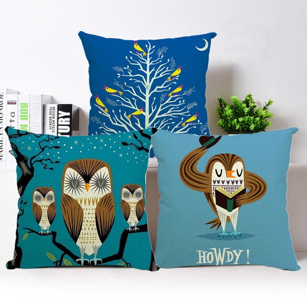 owl throw pillows pillow covers with double sides printing linen cotton throw pillow case 17.7x17.7inch
owl throw pillows pillow covers with double sides printing linen cotton throw pillow case 17.7x17.7inch