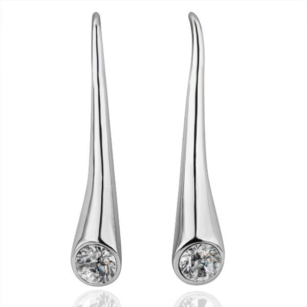 classcial 18k rose gold/platinum plated dangle drop earrings genuine austrian crystal fashion costume women earring jewelry, Silver
classcial 18k rose gold/platinum plated dangle drop earrings genuine austrian crystal fashion costume women earring jewelry, Silver