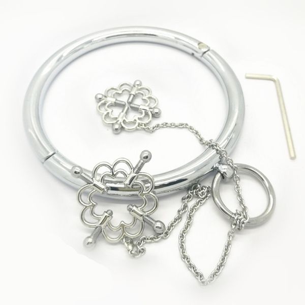 women clamps stainless collar metal for nipples slave in products , fetish toys steel flirting games erotic bondage lwqbe
women clamps stainless collar metal for nipples slave in products , fetish toys steel flirting games erotic bondage lwqbe