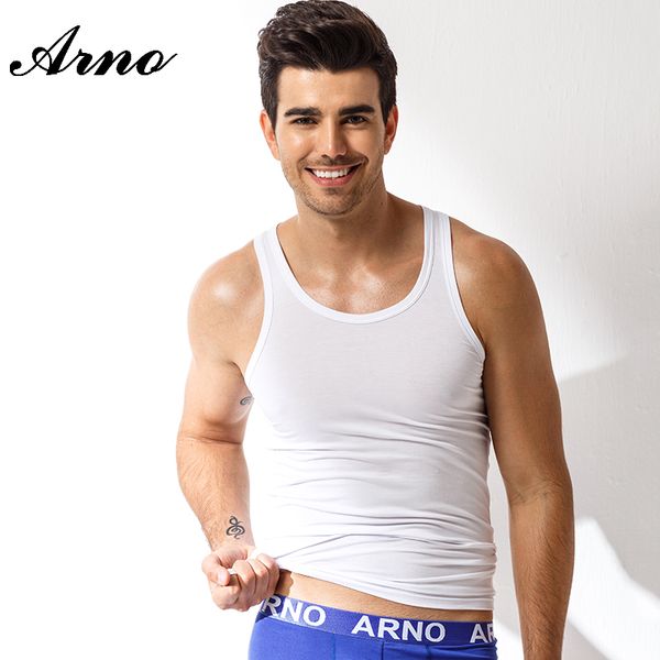 wholesale- arno viscose casual tank men summer casual vest man sleeveless shirts underwear soft singlet breathable undershirt mv0702, White;black
wholesale- arno viscose casual tank men summer casual vest man sleeveless shirts underwear soft singlet breathable undershirt mv0702, White;black