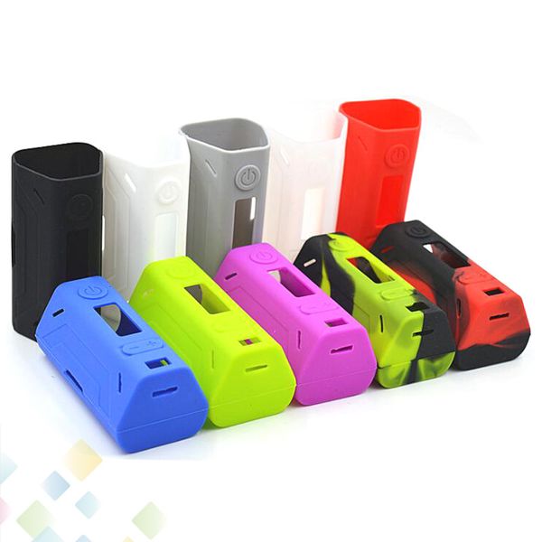 

Colorful Battlestar 200W Silicone Case Silicon Cases Rubber Sleeve Protective Cover Skin For Battlestar 200 Watt TC Box Mod DHL Free