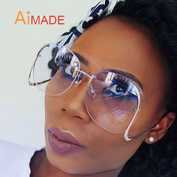 wholesale-aimade big rimless gradient classic sunglasses for women luxury metal frame vintage unique oversized sun glasses uv400 oculos, White;black
wholesale-aimade big rimless gradient classic sunglasses for women luxury metal frame vintage unique oversized sun glasses uv400 oculos, White;black