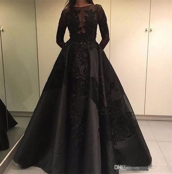zuhair murad formal evening celebrity dresses 2019 black prom dresses arabic dubai long sleeves party prom gowns dresses custom, Black;red
zuhair murad formal evening celebrity dresses 2019 black prom dresses arabic dubai long sleeves party prom gowns dresses custom, Black;red