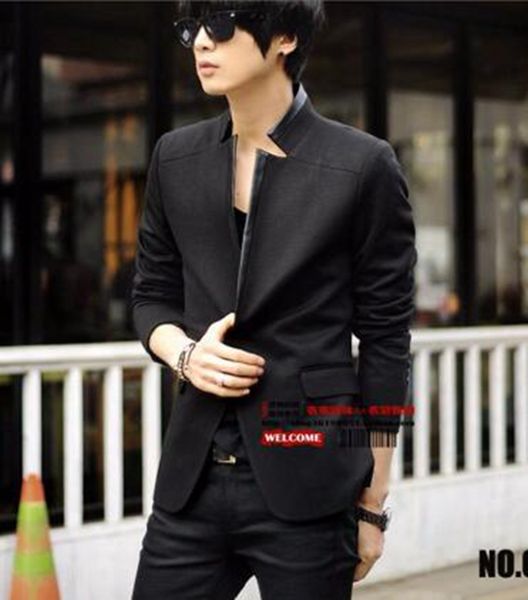 men's fashion personality, cultivate one's morality in the korean version new single-breasted suit jacket. 620.s - 3xl, White;black
men's fashion personality, cultivate one's morality in the korean version new single-breasted suit jacket. 620.s - 3xl, White;black