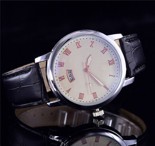 40 мм автоматическая дата роскошные моды для мужчин и женщин из стального пояса дв