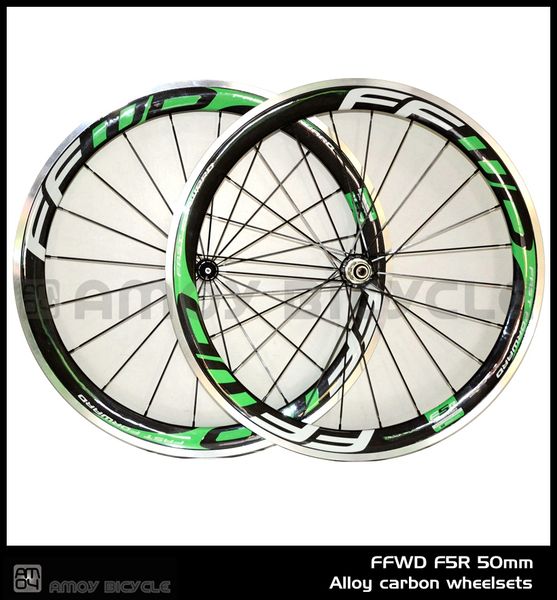 new 700c ff-wd green painting 50mm clincher rim road bike 3k carbon bicycle wheelset with alloy brake surface carbon wheels
new 700c ff-wd green painting 50mm clincher rim road bike 3k carbon bicycle wheelset with alloy brake surface carbon wheels