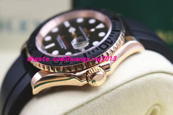 fashion luxury wristwatch 2836 movement everose gold ceramic 116655 - unworn with box and papers 40mm automatic mechanical men watches, Slivery;brown
fashion luxury wristwatch 2836 movement everose gold ceramic 116655 - unworn with box and papers 40mm automatic mechanical men watches, Slivery;brown