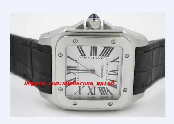 new men's automatic watch black leather band original clasp square dial men luxury watches wristwatch, Slivery;brown
new men's automatic watch black leather band original clasp square dial men luxury watches wristwatch, Slivery;brown