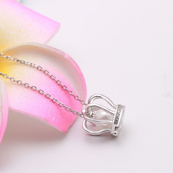 Free shipping hot sale real 925 Sterling silver jewelry crown pendant fresh water pearl cage pendant for women
Free shipping hot sale real 925 Sterling silver jewelry crown pendant fresh water pearl cage pendant for women