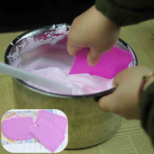 wholesale- 3pcs plastic cake smoother cake scraper/spatula set dough cutter multifunction blade for cakes christmas baking tools
wholesale- 3pcs plastic cake smoother cake scraper/spatula set dough cutter multifunction blade for cakes christmas baking tools
