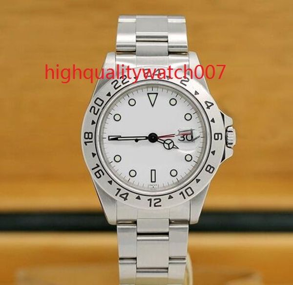 2017 Luxury Mens White Dial 40mm Perpetual Automatic Stainless Steel Exp II Watch 16570 Wristwatch Sport Movement Mens Watch
2017 Luxury Mens White Dial 40mm Perpetual Automatic Stainless Steel Exp II Watch 16570 Wristwatch Sport Movement Mens Watch