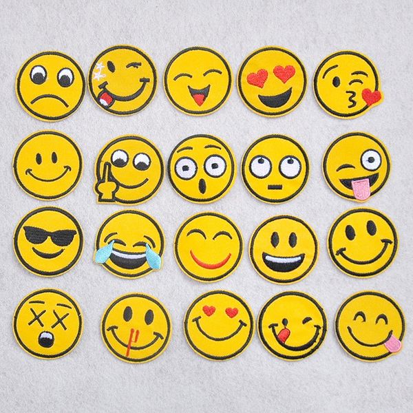 20шт / комплект DIY Шитье утюг Emoji Патчи вышитая аппликация для ткани Знак Motif 4.9 * 4.9cm
20шт / комплект DIY Шитье утюг Emoji Патчи вышитая аппликация для ткани Знак Motif 4.9 * 4.9cm