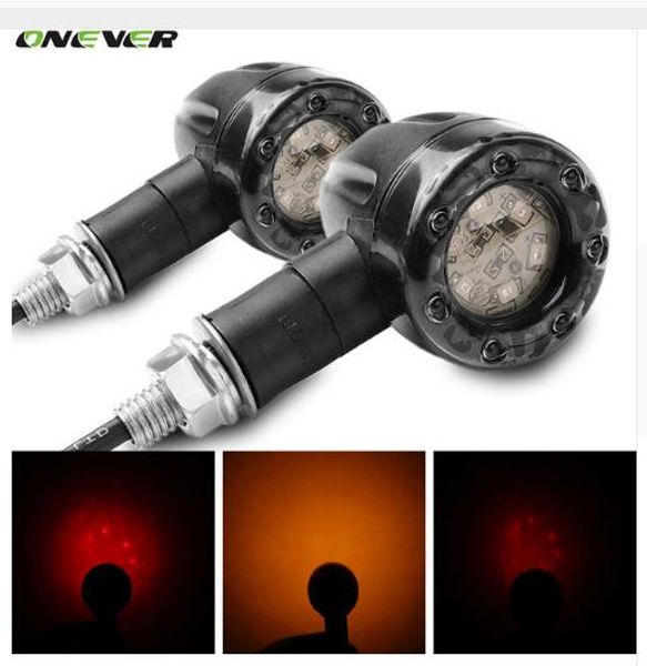 Motorcycle Turn Signal Light Brake Stop Lights 12V 13LED Amber And Red Indicator Lamp For Harley Chrome Scooter
Motorcycle Turn Signal Light Brake Stop Lights 12V 13LED Amber And Red Indicator Lamp For Harley Chrome Scooter