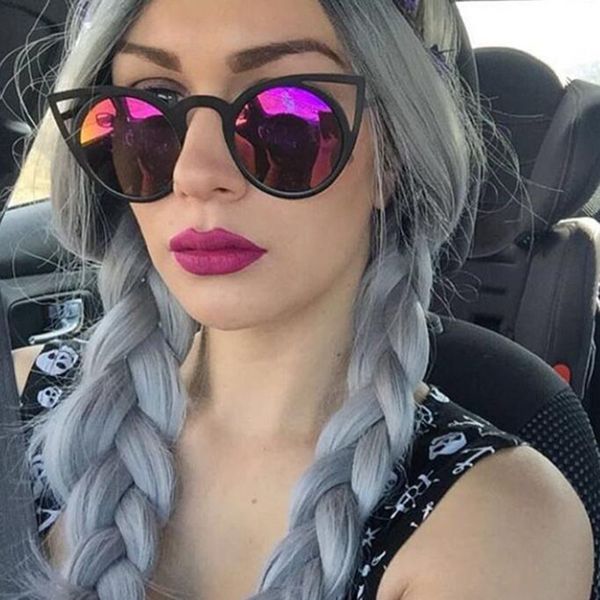 97146 new fashion cat's eye sunglasses, street shooting colorful personalized sunglasses, high-quality female models sunglasses wholesa, White;black
97146 new fashion cat's eye sunglasses, street shooting colorful personalized sunglasses, high-quality female models sunglasses wholesa, White;black