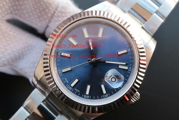Factory Supplier Luxury AAA Brand Wristwatches Sapphire Automatic Mechanical Asia 2813 Movement 116334 41mm Blue Dial Mens Watch Watches
Factory Supplier Luxury AAA Brand Wristwatches Sapphire Automatic Mechanical Asia 2813 Movement 116334 41mm Blue Dial Mens Watch Watches