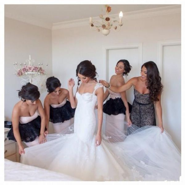 2017 new arrivals generous mermaid wedding dresses sweetheart blackless tulle beaded crystals stunning bridal gowns custom made, White
2017 new arrivals generous mermaid wedding dresses sweetheart blackless tulle beaded crystals stunning bridal gowns custom made, White