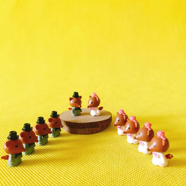 продажа ~ 10шт / лиса пара / миниатюры невесты и жениха / милый / фея сад гном / мох тер
продажа ~ 10шт / лиса пара / миниатюры невесты и жениха / милый / фея сад гном / мох тер