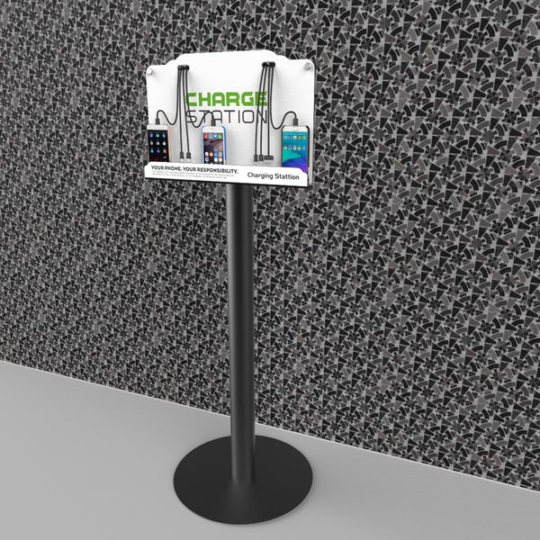 Tower Floor Stand Cell Phone Charging Station w/ Universal Charging Tips Included - Community Charge Station for all devices: IPhone, Samsun
Tower Floor Stand Cell Phone Charging Station w/ Universal Charging Tips Included - Community Charge Station for all devices: IPhone, Samsun