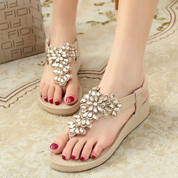 2017 new women wedge sandals ladies platform wedge heel sandals wedding/party casual summer shoes women sandals, Black
2017 new women wedge sandals ladies platform wedge heel sandals wedding/party casual summer shoes women sandals, Black