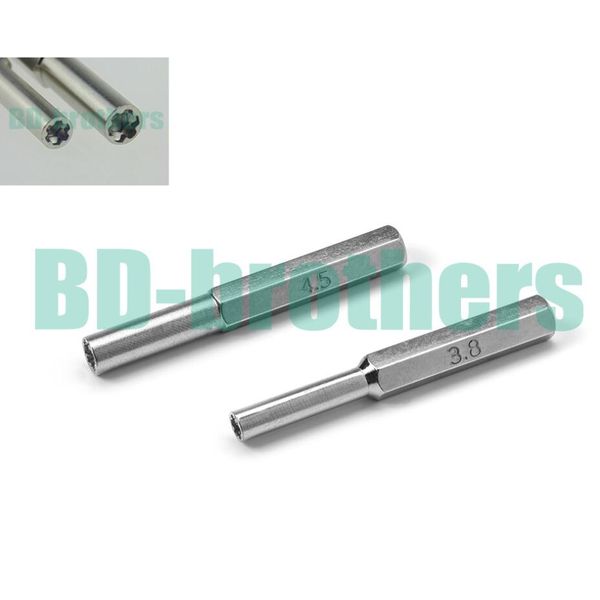 3.8mm 4.5mm metal hex torx 3.8 4.5 security screwdriver bit diy repair tool 400pcs/lot
3.8mm 4.5mm metal hex torx 3.8 4.5 security screwdriver bit diy repair tool 400pcs/lot