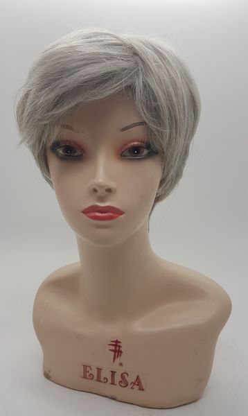 hwg1245 heat synthic fiber women's short hair silver gray wig 8inch lace natural wig short wig, Black
hwg1245 heat synthic fiber women's short hair silver gray wig 8inch lace natural wig short wig, Black