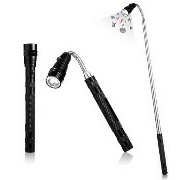 hard wearing aluminum case telescopic flexible 3 led torch flashlight magnetic pick up tool lamp light wholesale
hard wearing aluminum case telescopic flexible 3 led torch flashlight magnetic pick up tool lamp light wholesale