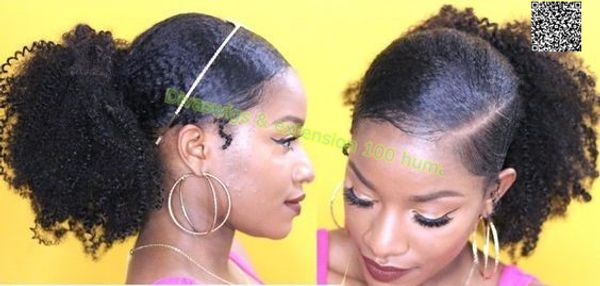 dorabrazilian hair ponytail human hair ponytails 1pic kinky curly drawstring pony tail virgin brazilian human real hair 120g, Black
dorabrazilian hair ponytail human hair ponytails 1pic kinky curly drawstring pony tail virgin brazilian human real hair 120g, Black