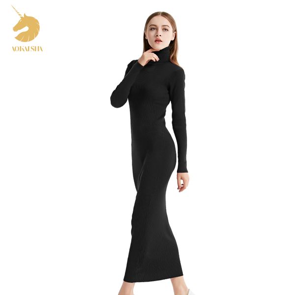 womens winter Cashmere sweaters auntmun women knitted Pullovers High Quality Long Female Trutleneck Ankle-Length Long Sweaters Dress
womens winter Cashmere sweaters auntmun women knitted Pullovers High Quality Long Female Trutleneck Ankle-Length Long Sweaters Dress