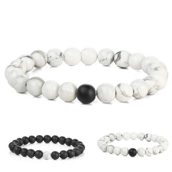 new natural stone scrub bracelet round ice cracked gravel agate turquoise beads bracelet adjustable jewelry, Black
new natural stone scrub bracelet round ice cracked gravel agate turquoise beads bracelet adjustable jewelry, Black
