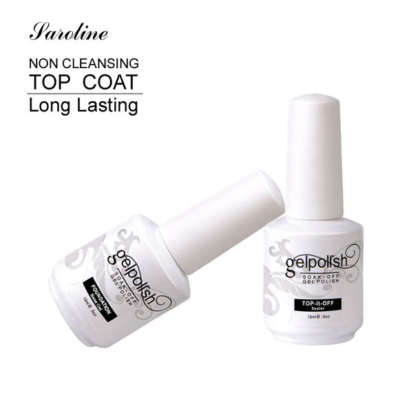 Оптово-Saroline Base Coat Top Coat Gel UV ногтей 15мл Gelpolish ногтей Soak Off Gel лак Лаки УФ-гель для ногт
Оптово-Saroline Base Coat Top Coat Gel UV ногтей 15мл Gelpolish ногтей Soak Off Gel лак Лаки УФ-гель для ногт
