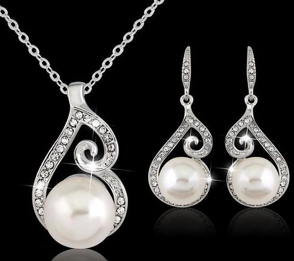 fashion women crystal pearl pendant necklace earring jewelry set 925 silver chain necklace jewelry 12pcs ing
fashion women crystal pearl pendant necklace earring jewelry set 925 silver chain necklace jewelry 12pcs ing