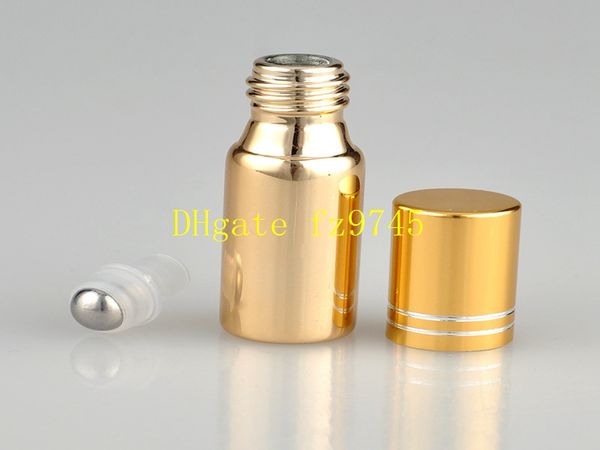20pcs/lot 5ml metal & glass roll on perfume bottle uv glass refillable bottles colorful
20pcs/lot 5ml metal & glass roll on perfume bottle uv glass refillable bottles colorful