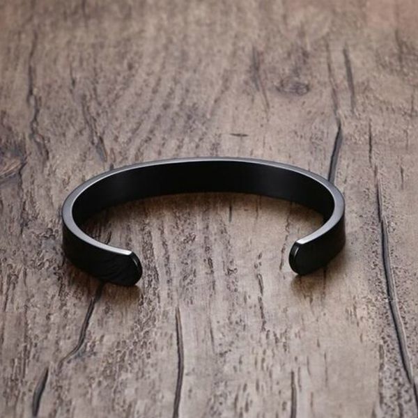 super 8mm stainless steel fashion half cuff bracelet bangle for men jewelry 2.4''(color:silver/ gold/ black, White
super 8mm stainless steel fashion half cuff bracelet bangle for men jewelry 2.4''(color:silver/ gold/ black, White