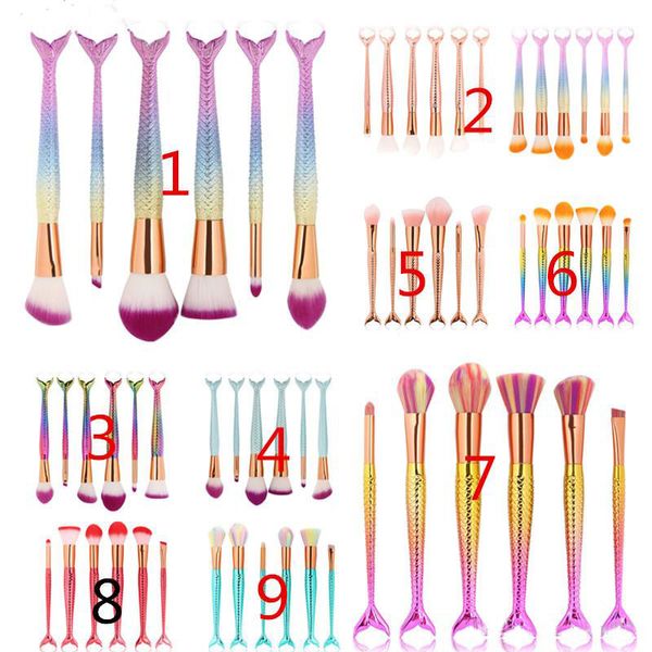 stock mermaid makeup brushes sets 3d colorful professional make up brushes foundation blush cosmetic brush set kit tool 1set=6pcs
stock mermaid makeup brushes sets 3d colorful professional make up brushes foundation blush cosmetic brush set kit tool 1set=6pcs