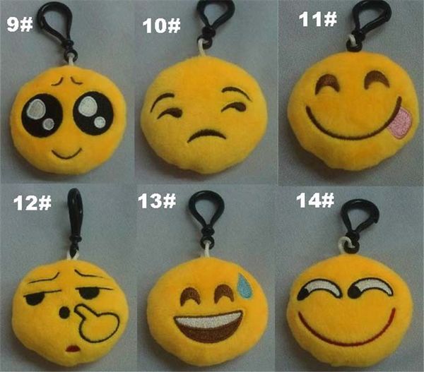 Hot Sale Emoji Plush Pendant Key Chains Kids Toys PPCotton Plush Stuff Dolls KeyChain Emoji Smiley Small Mobile Bag 6cm Christmas Gift
Hot Sale Emoji Plush Pendant Key Chains Kids Toys PPCotton Plush Stuff Dolls KeyChain Emoji Smiley Small Mobile Bag 6cm Christmas Gift