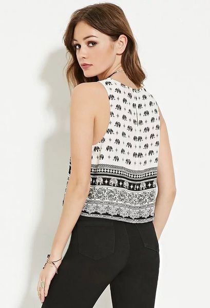 women elephant loose bustier crop t-shirt belly dance woman's cropped short vest tank top, White
women elephant loose bustier crop t-shirt belly dance woman's cropped short vest tank top, White